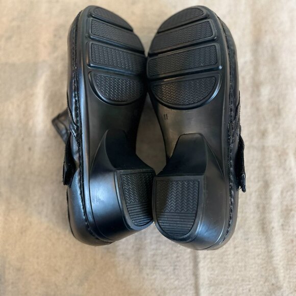 Bjorndal Woman's Black Leather Jace Maryjane Bohemian Clogs/Mules Sz 11 - Picture 11 of 11